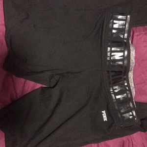 PINK reversible leggings